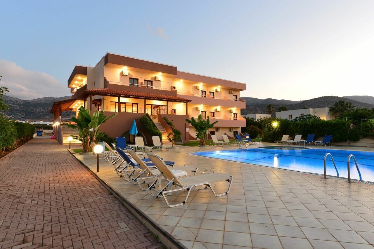 Vergas Hotel Malia Exteriör bild